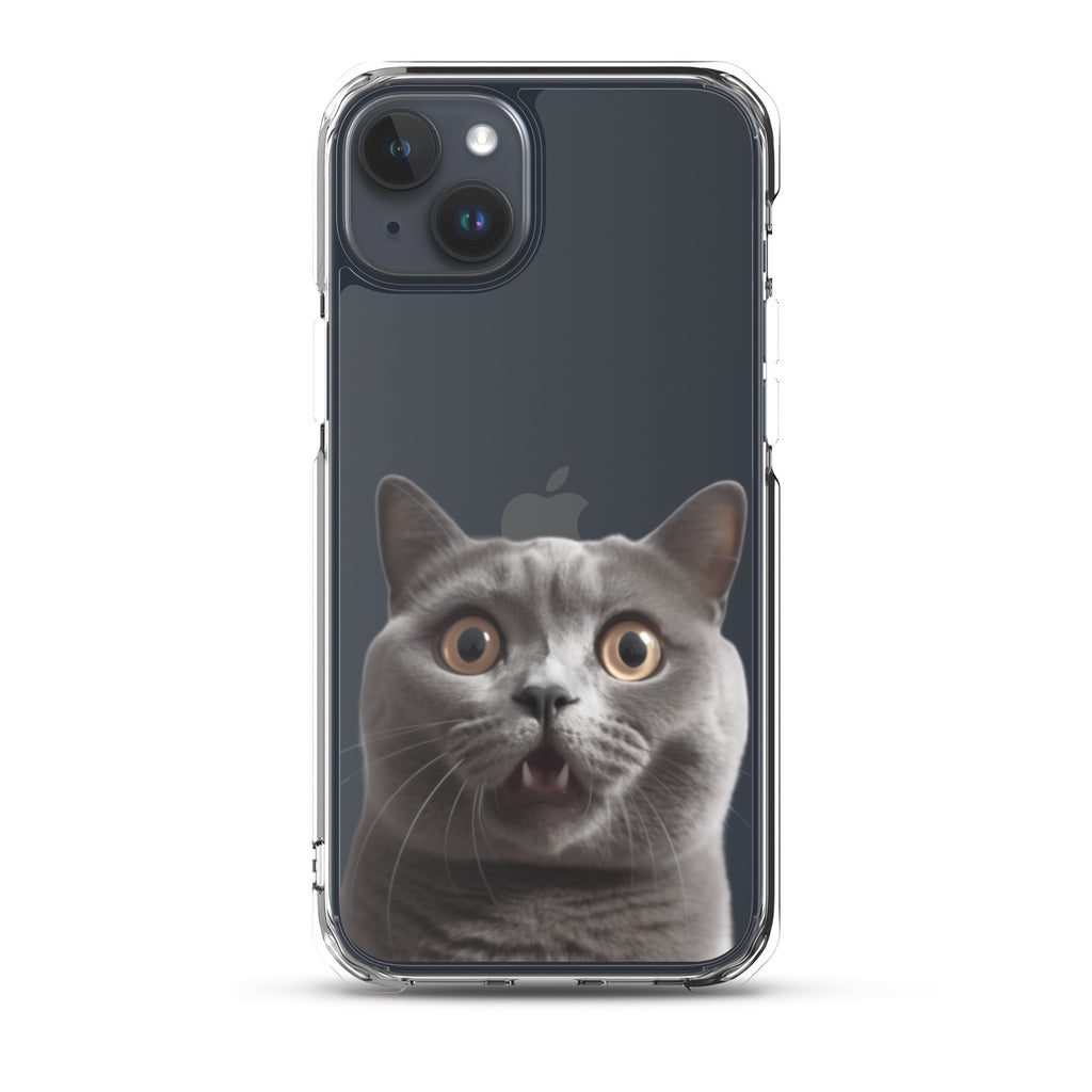 Cat B Clear Case for iPhone