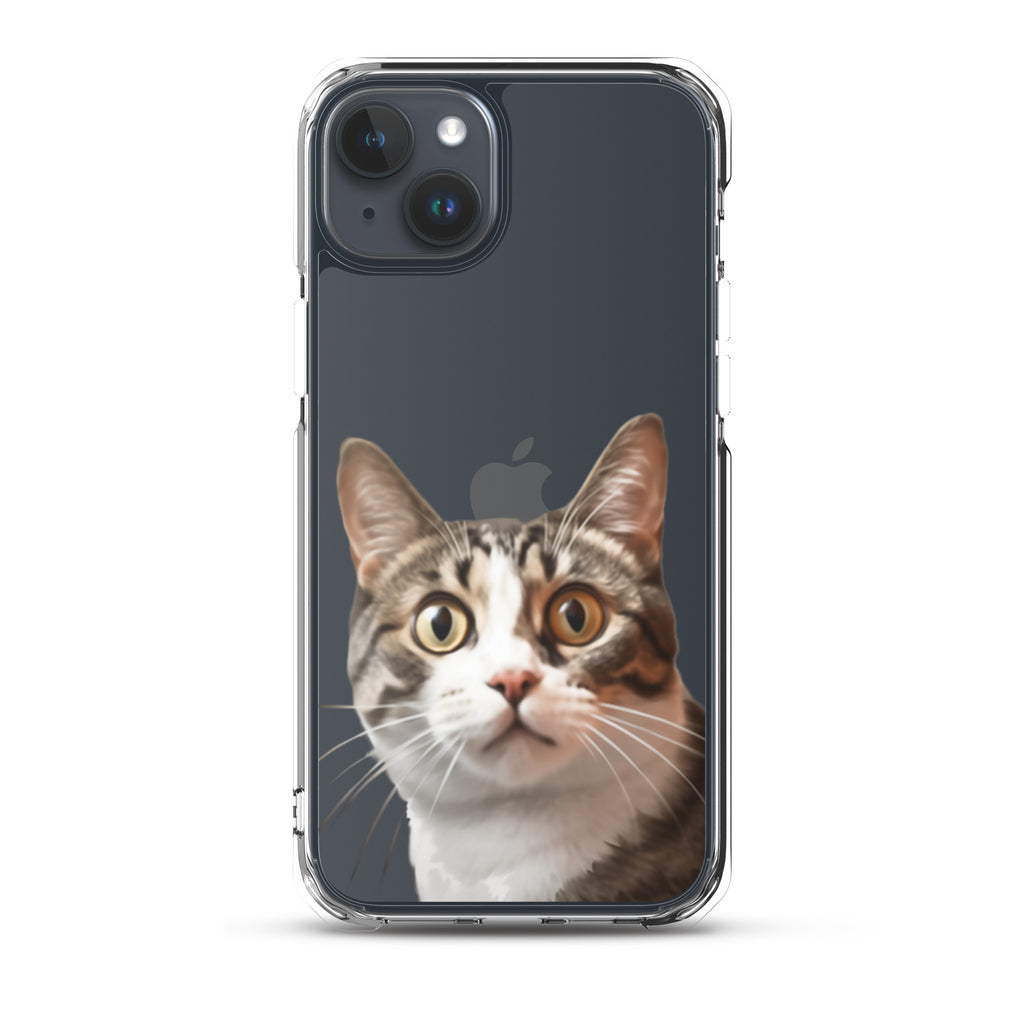 Cat D Clear Case for iPhone