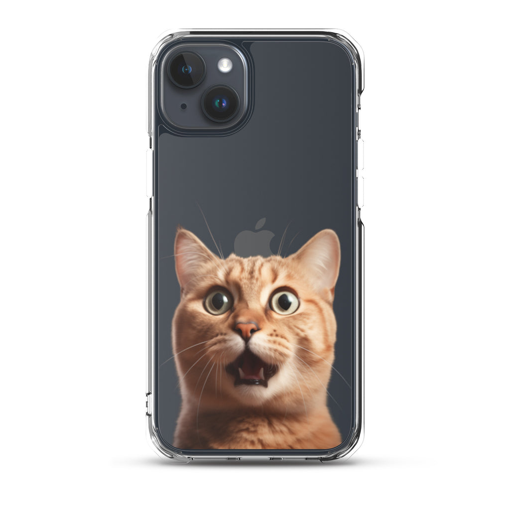 Cat J Clear Case for iPhone