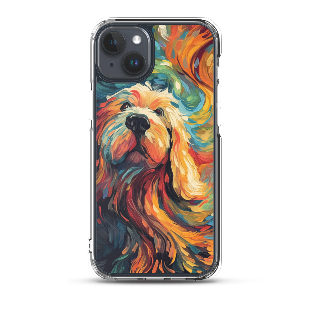 Van Gogh dog D Clear Case for iPhone