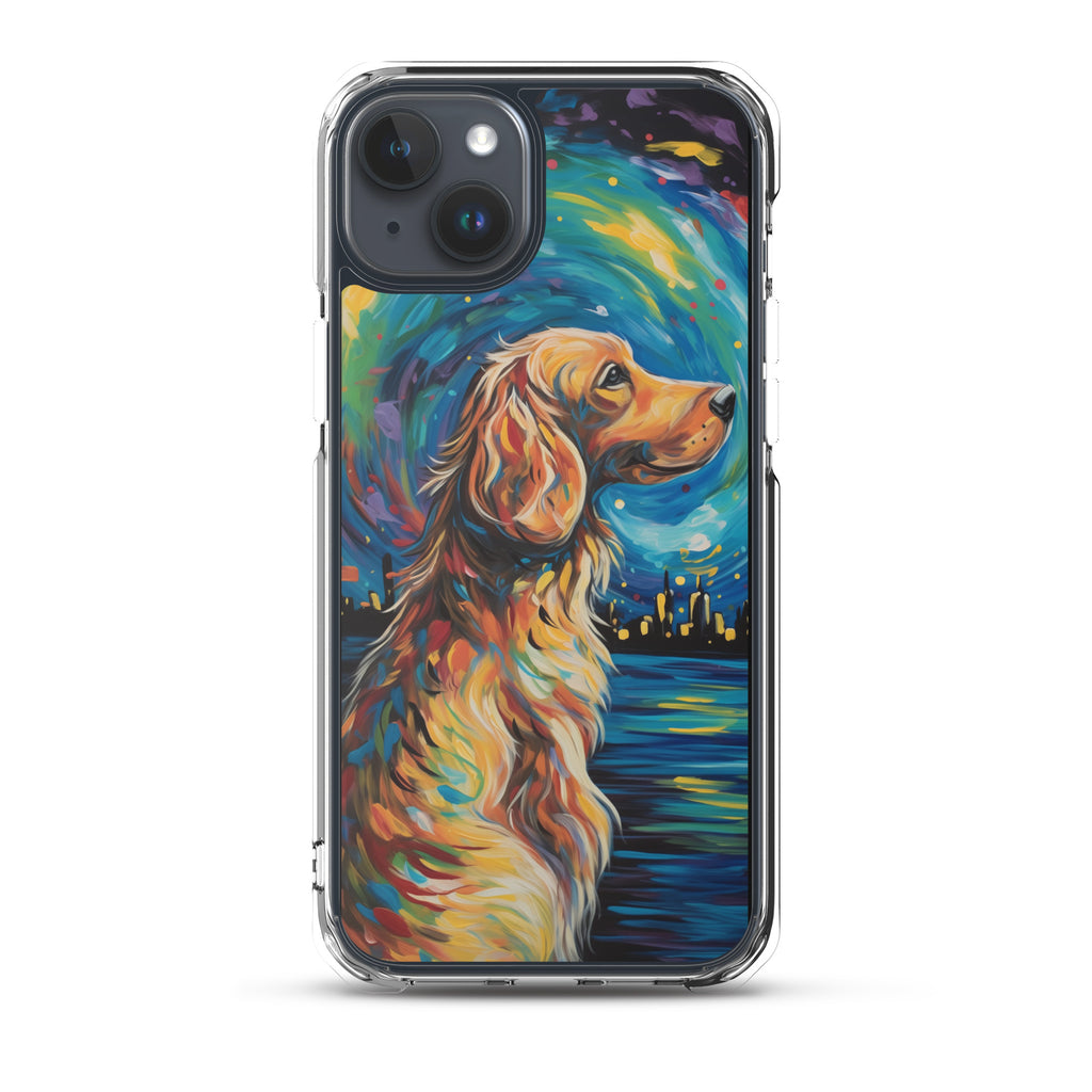 Van Gogh dog F Clear Case for iPhone