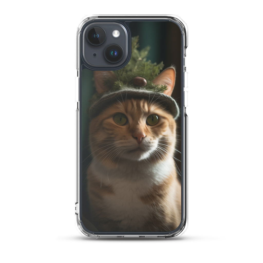 Cat Hat F Clear Case for iPhone®