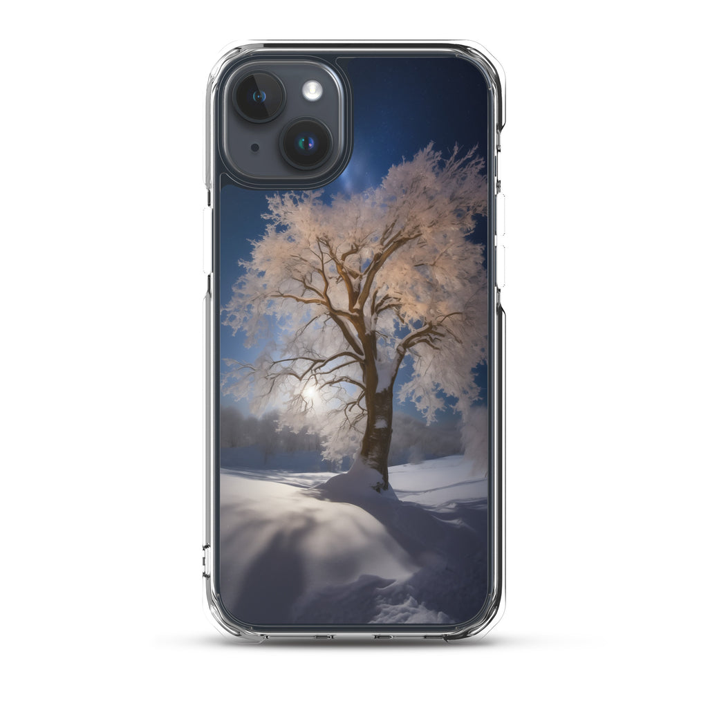 Snow Tree D Clear Case for iPhone®