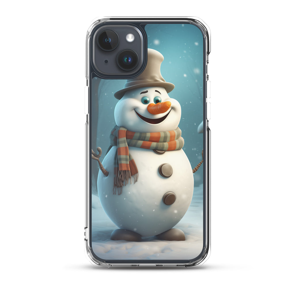 Snowman Finley Clear Case for iPhone®