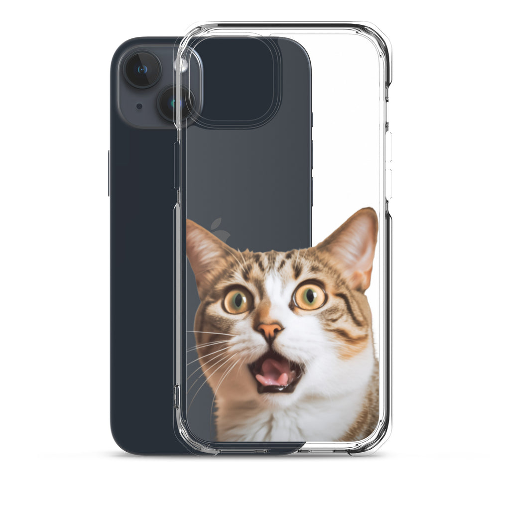 Cat A Clear Case for iPhone