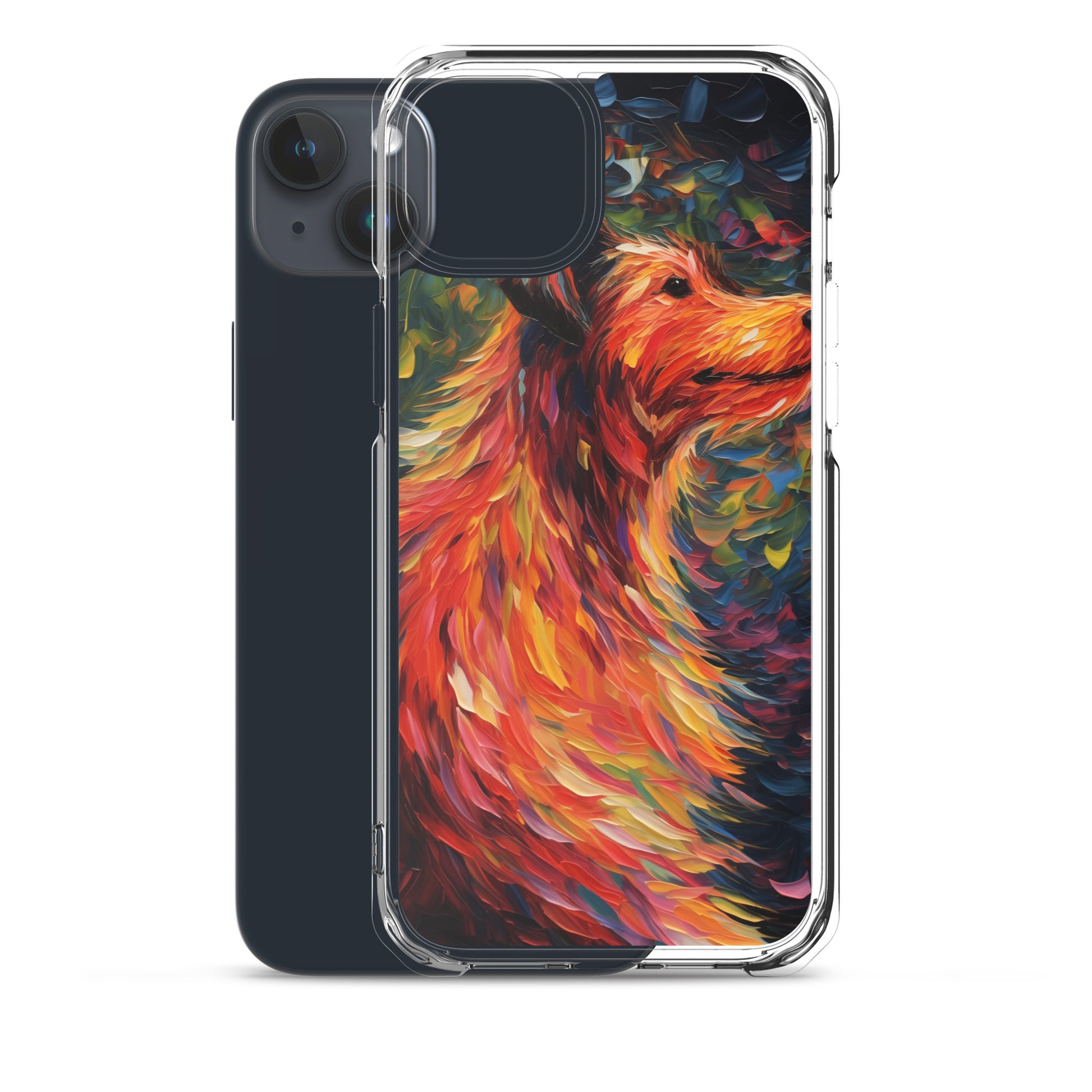 Van Gogh dog C Clear Case for iPhone