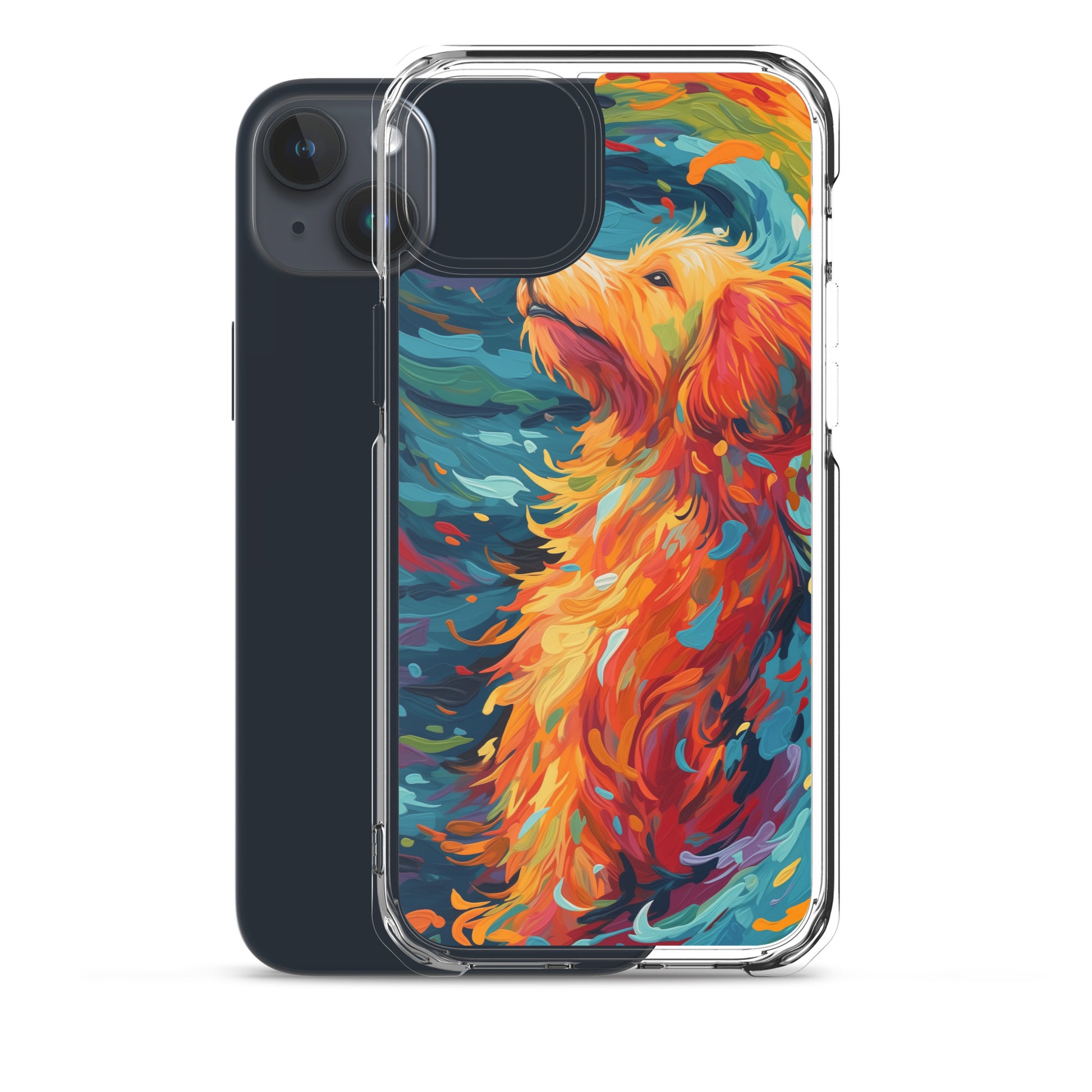 Van Gogh dog B Clear Case for iPhone