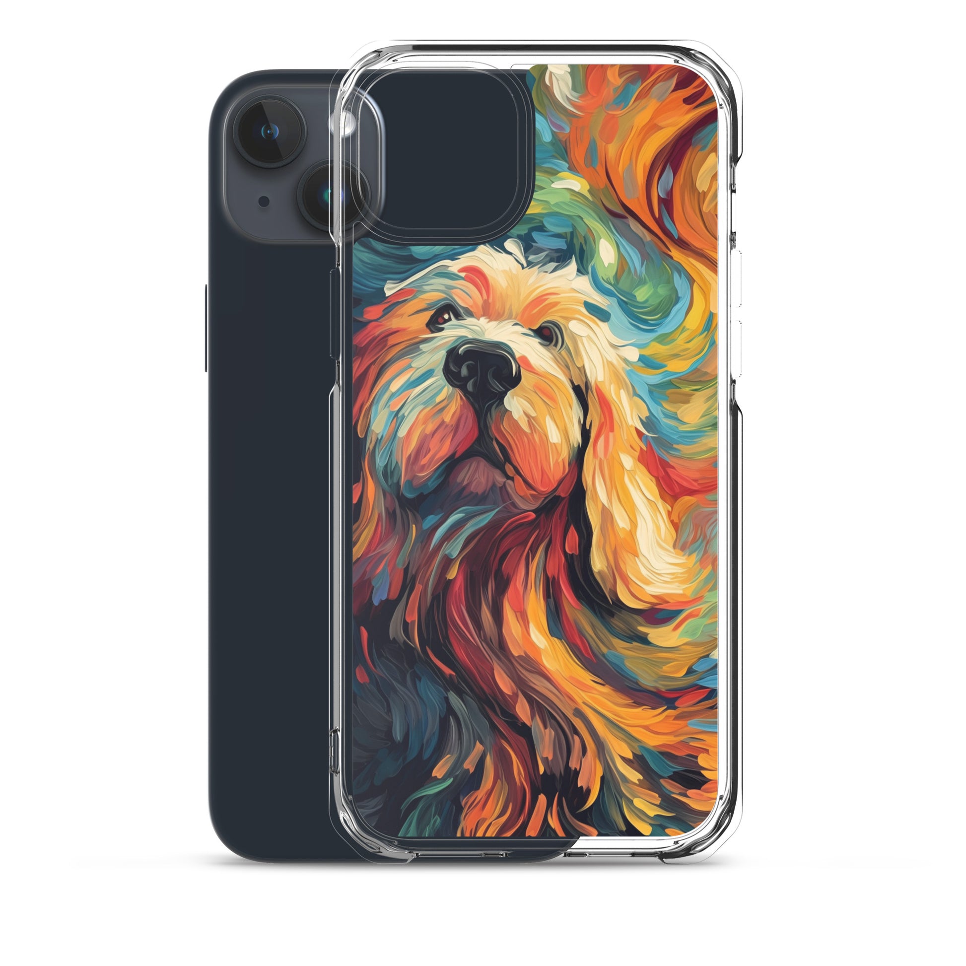 Van Gogh dog D Clear Case for iPhone