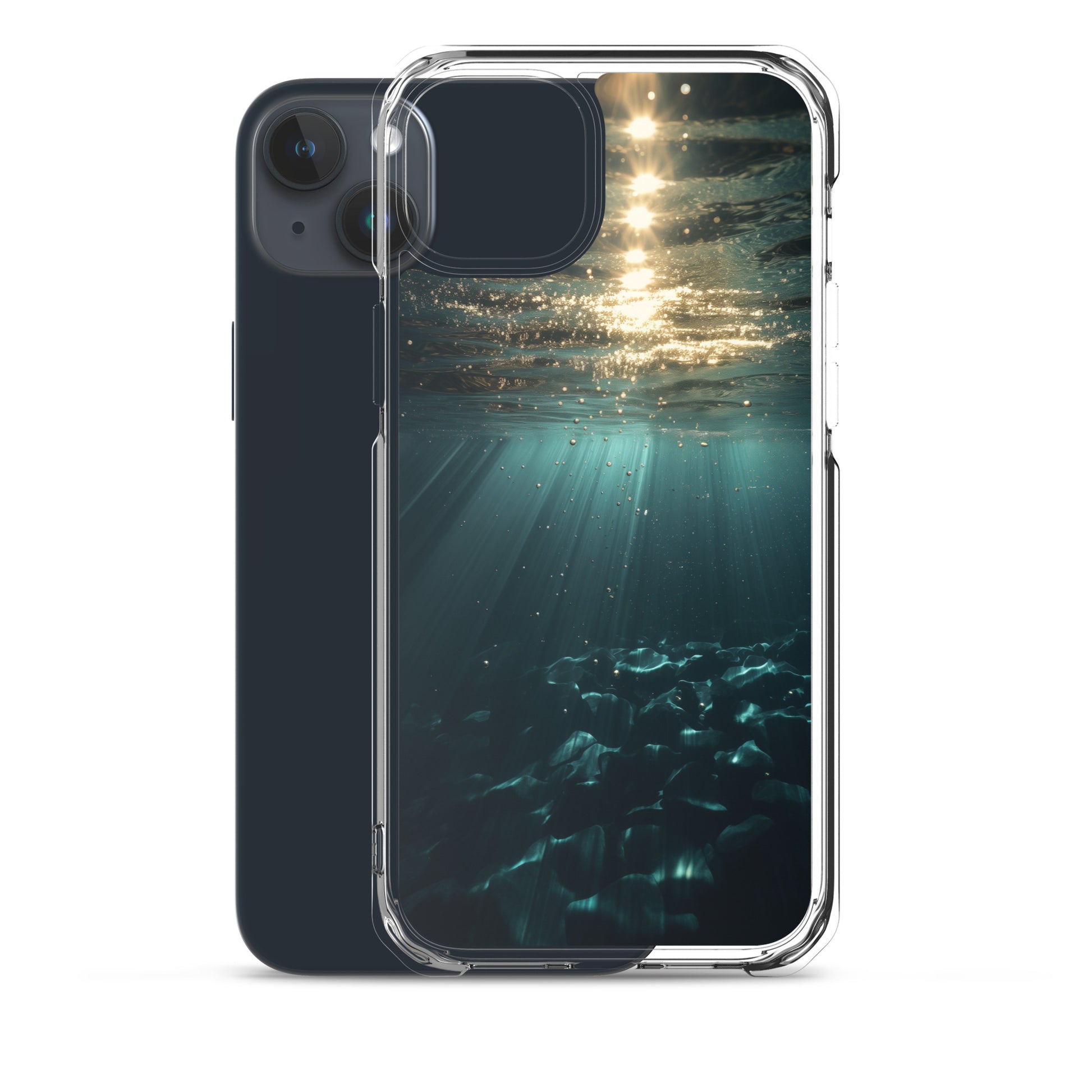 Soft Glow Mood B Clear Case for iPhone