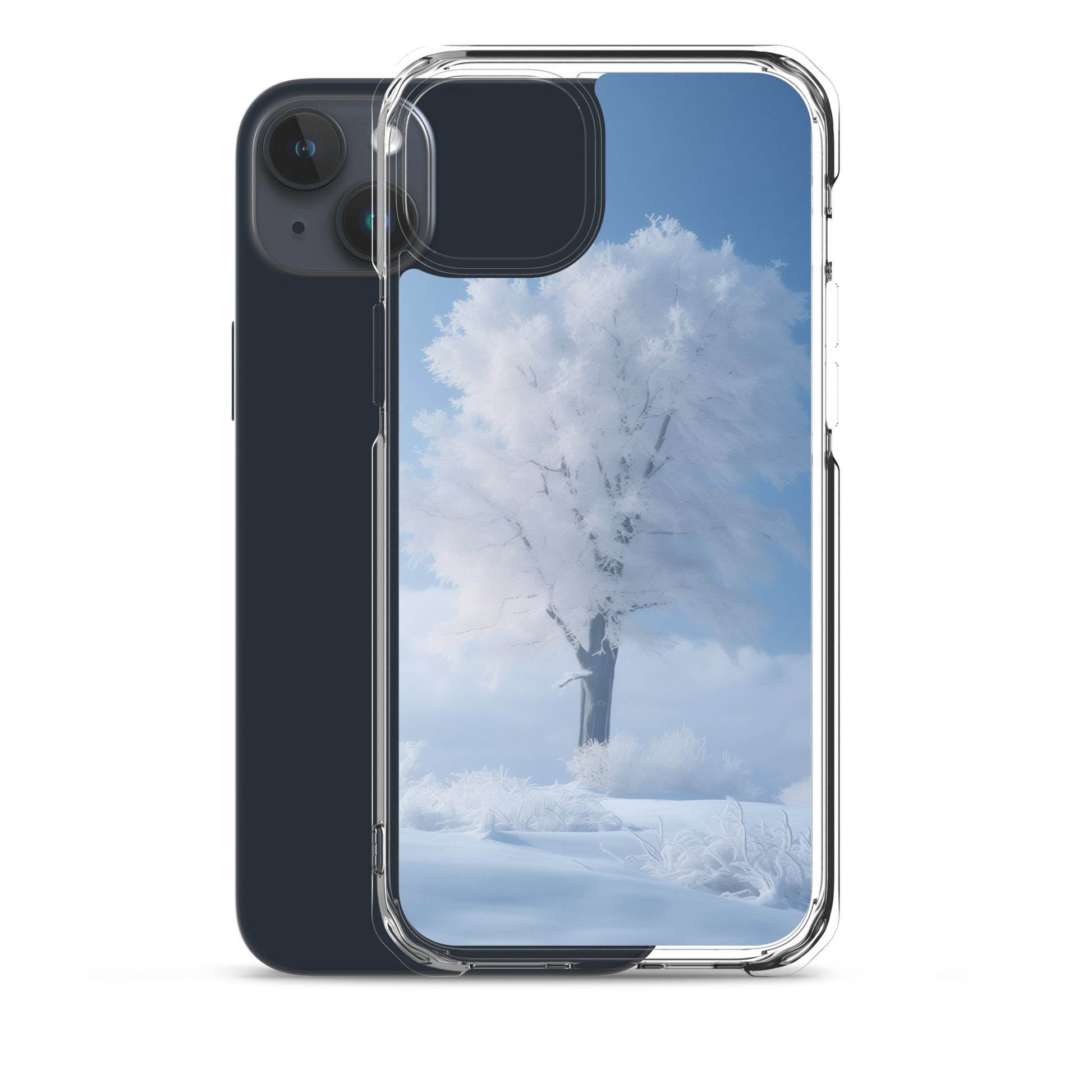 Snow Tree B Clear Case for iPhone®