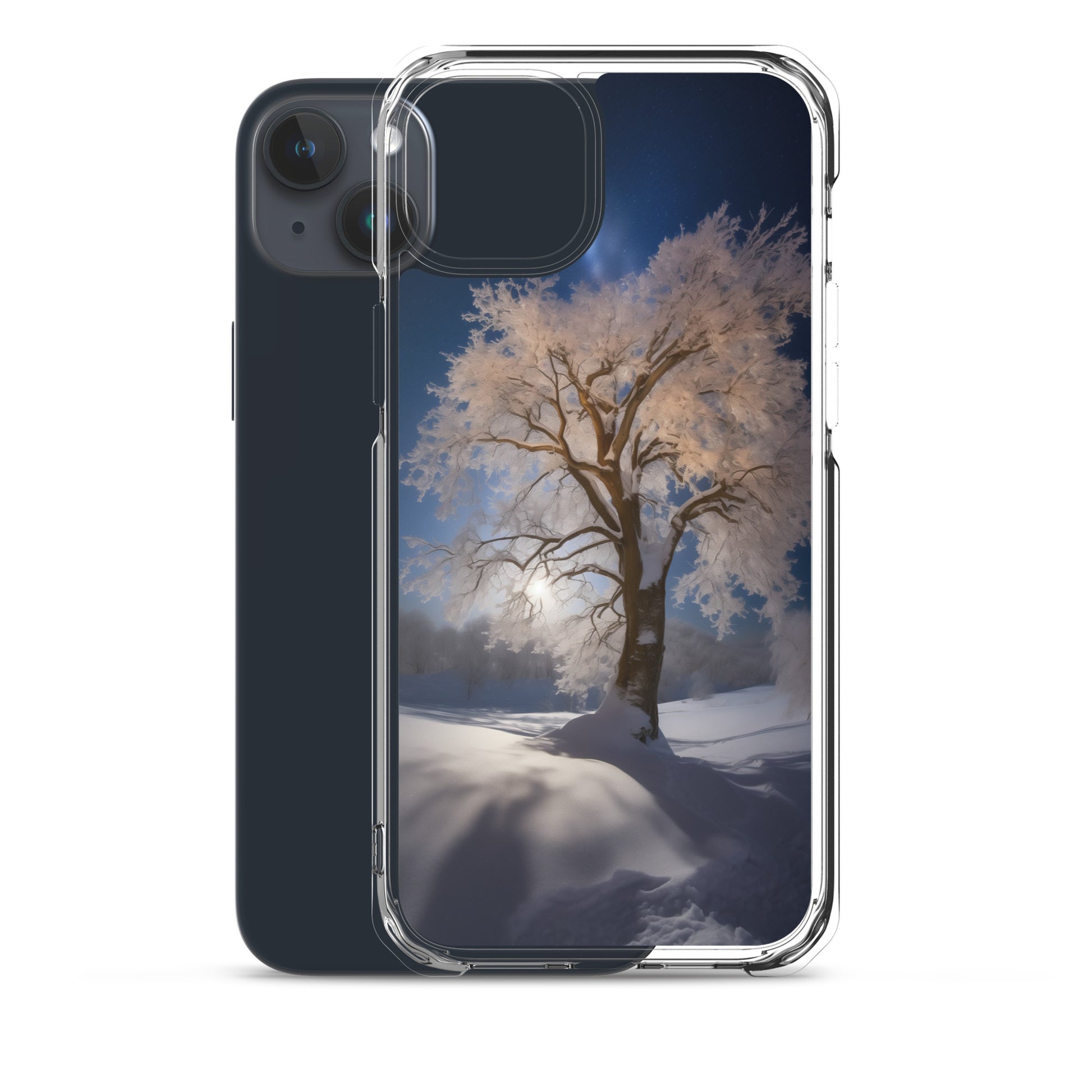 Snow Tree D Clear Case for iPhone®