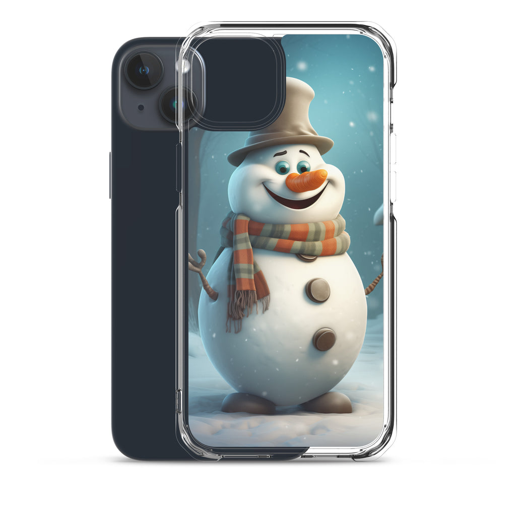 Snowman Finley Clear Case for iPhone®