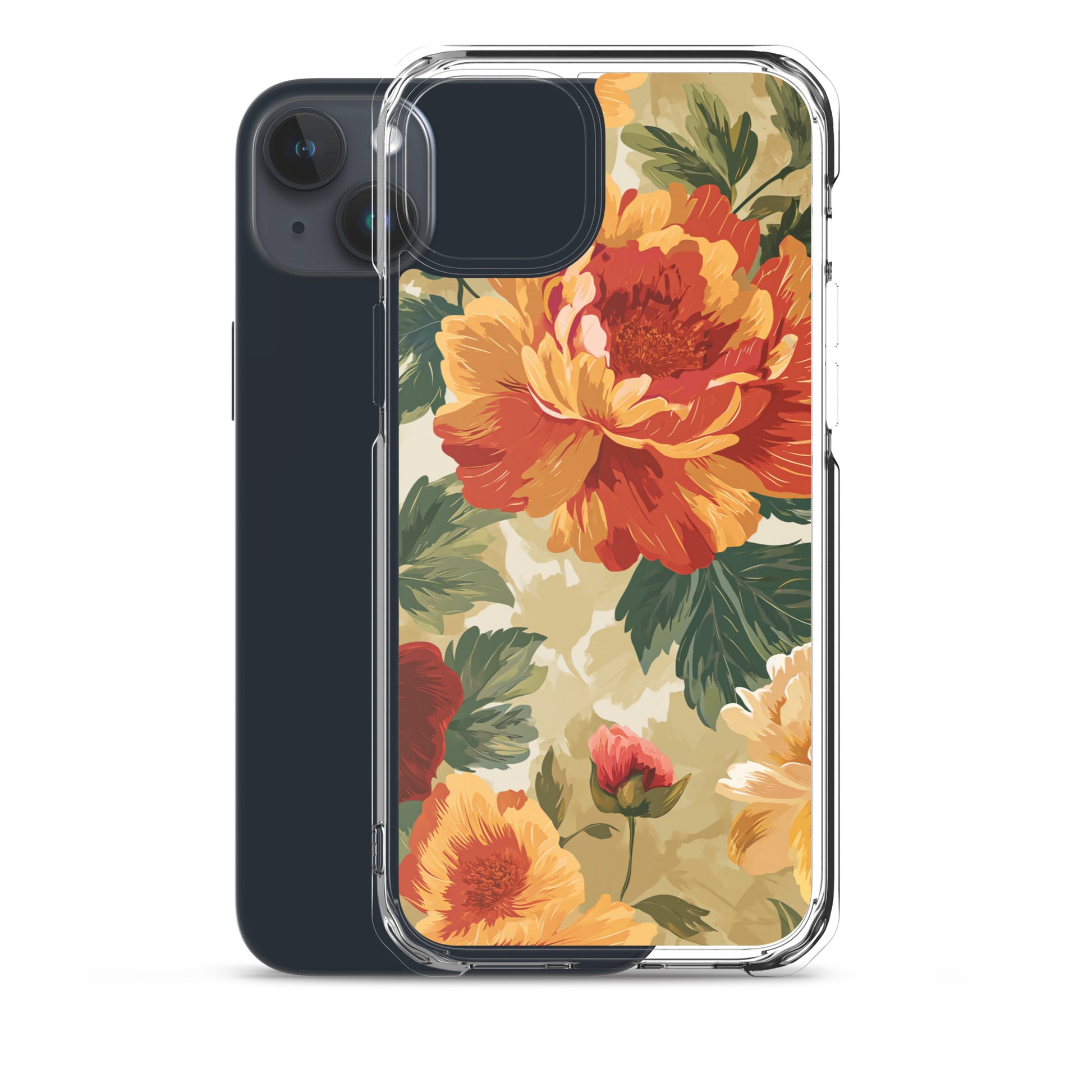 Flower Angel Clear Case for iPhone®