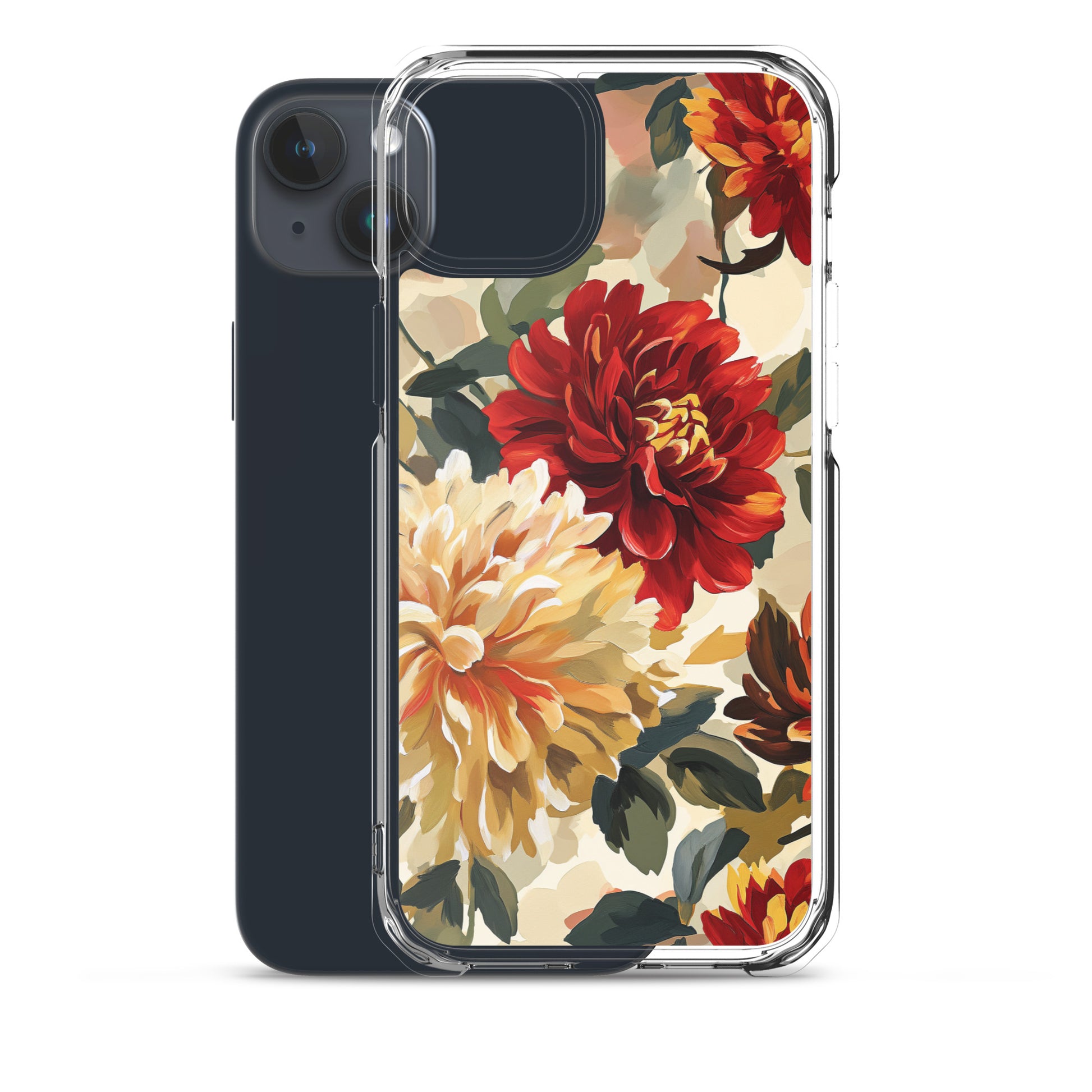Flower Coral Clear Case for iPhone®