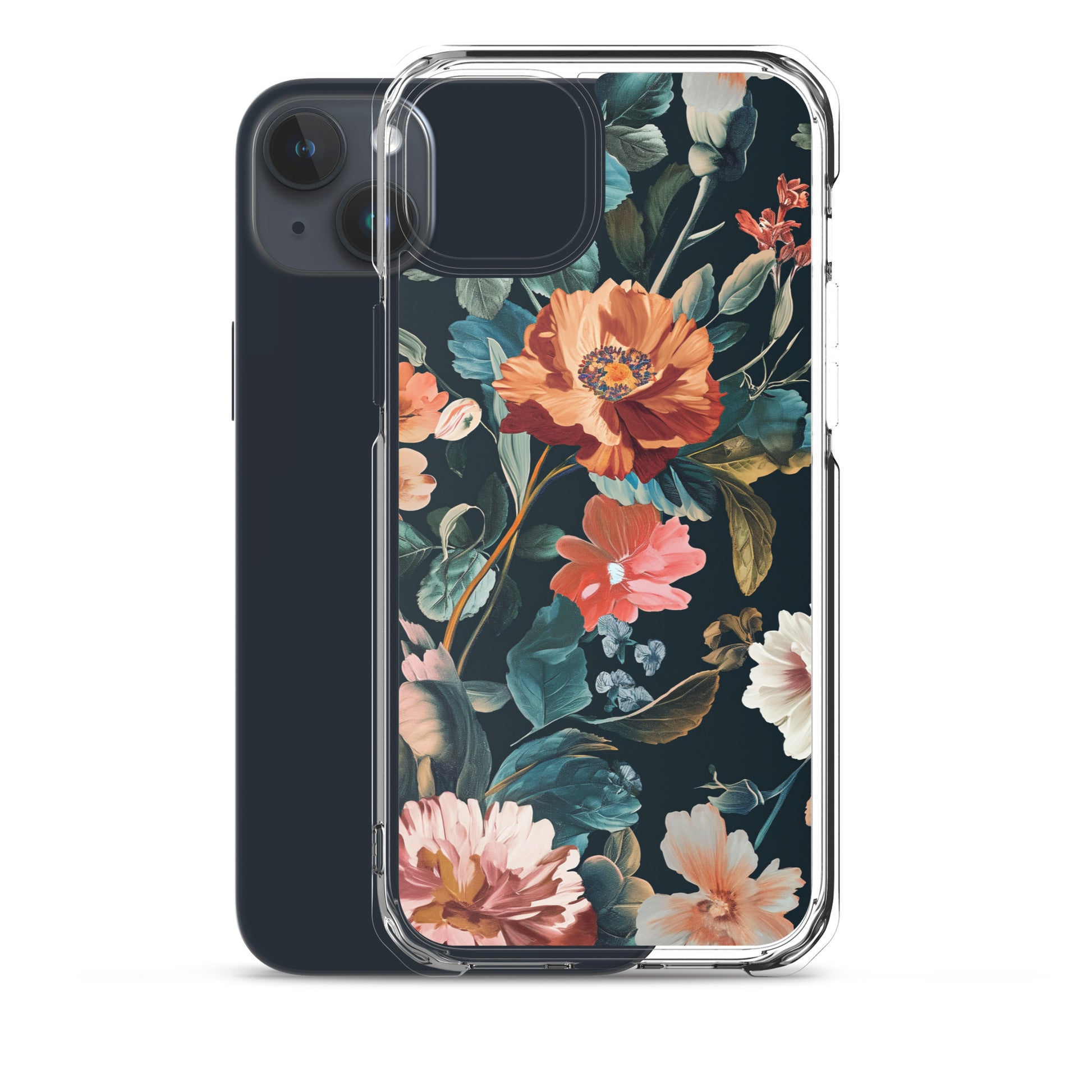 Flower Golden Clear Case for iPhone®