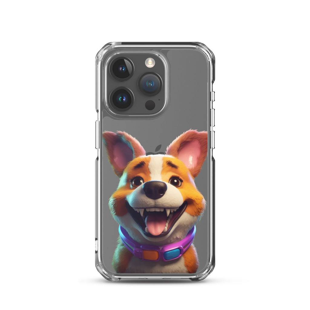 Dog E Clear Case for iPhone®