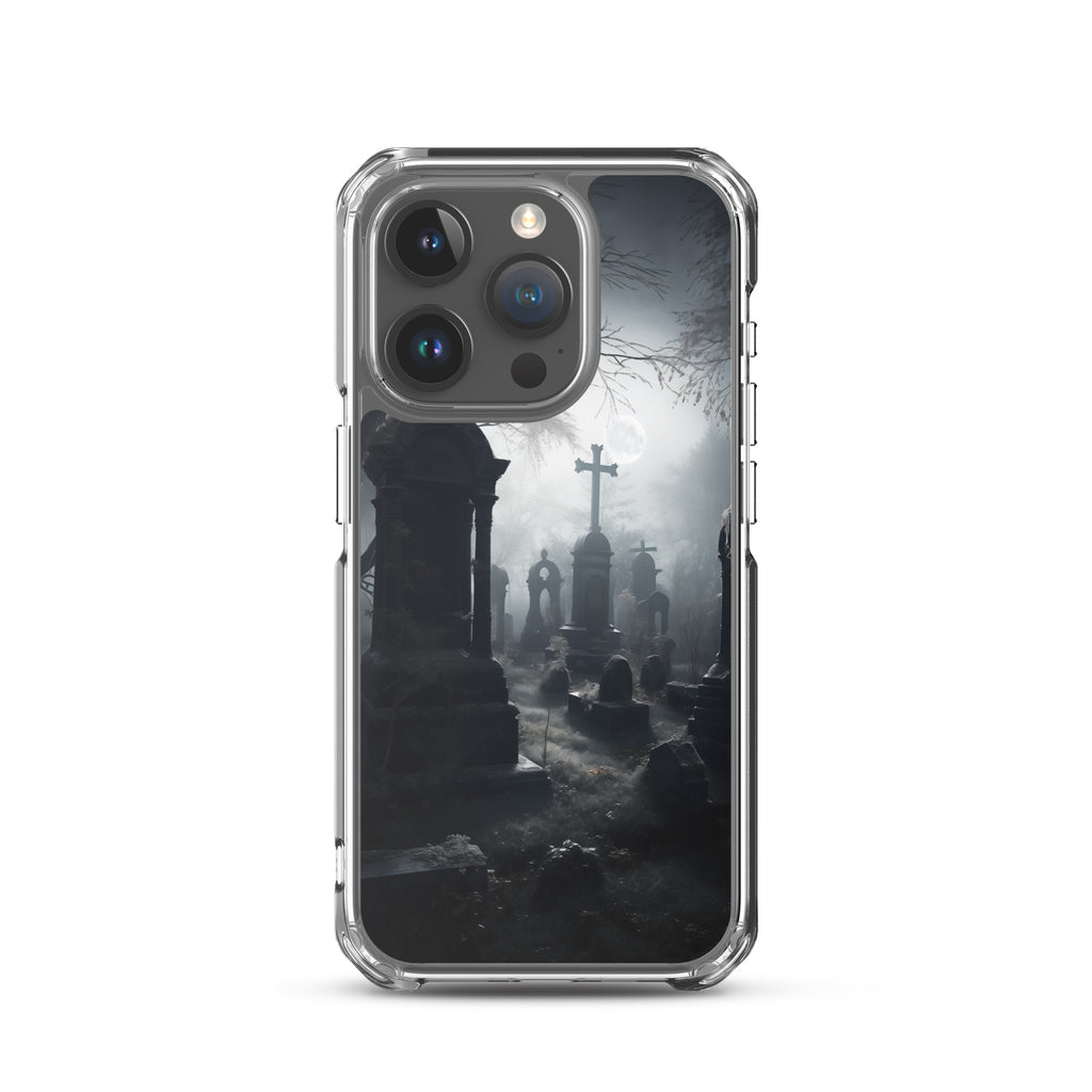 Cemetery B Clear Case for iPhone