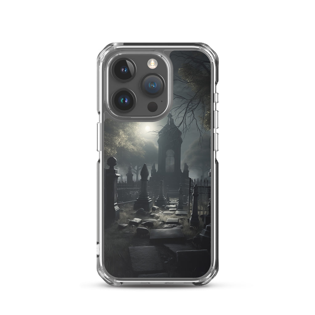 Cemetery D Clear Case for iPhone