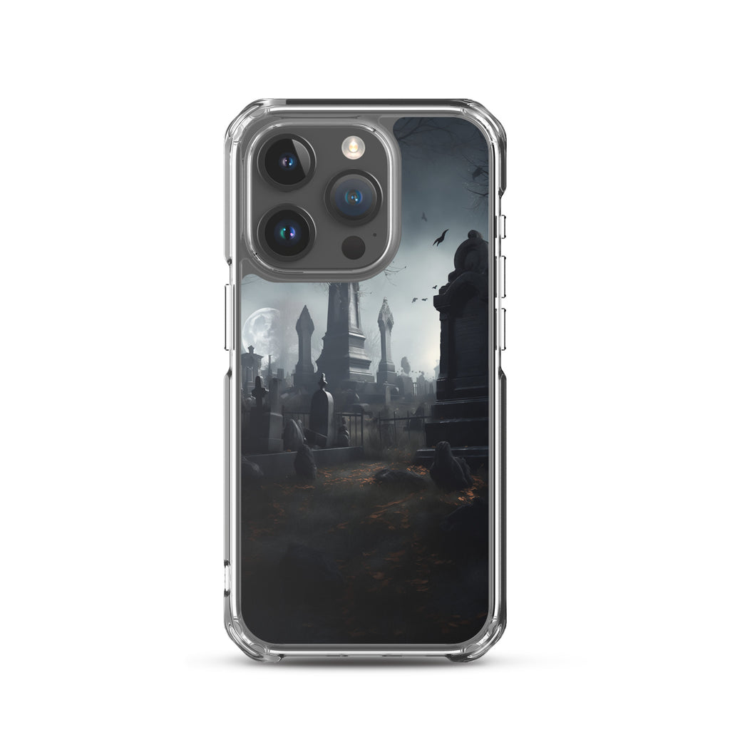 Cemetery E Clear Case for iPhone