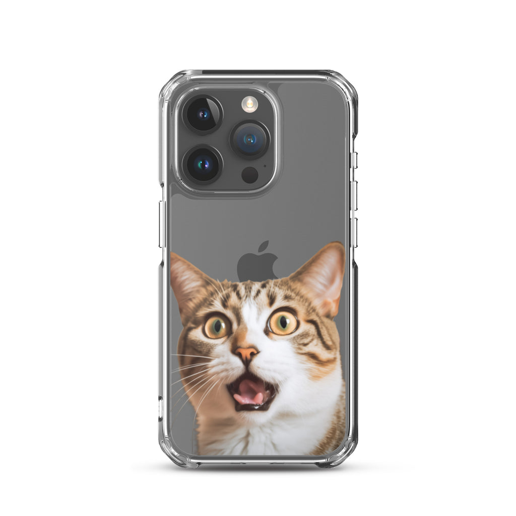 Cat A Clear Case for iPhone