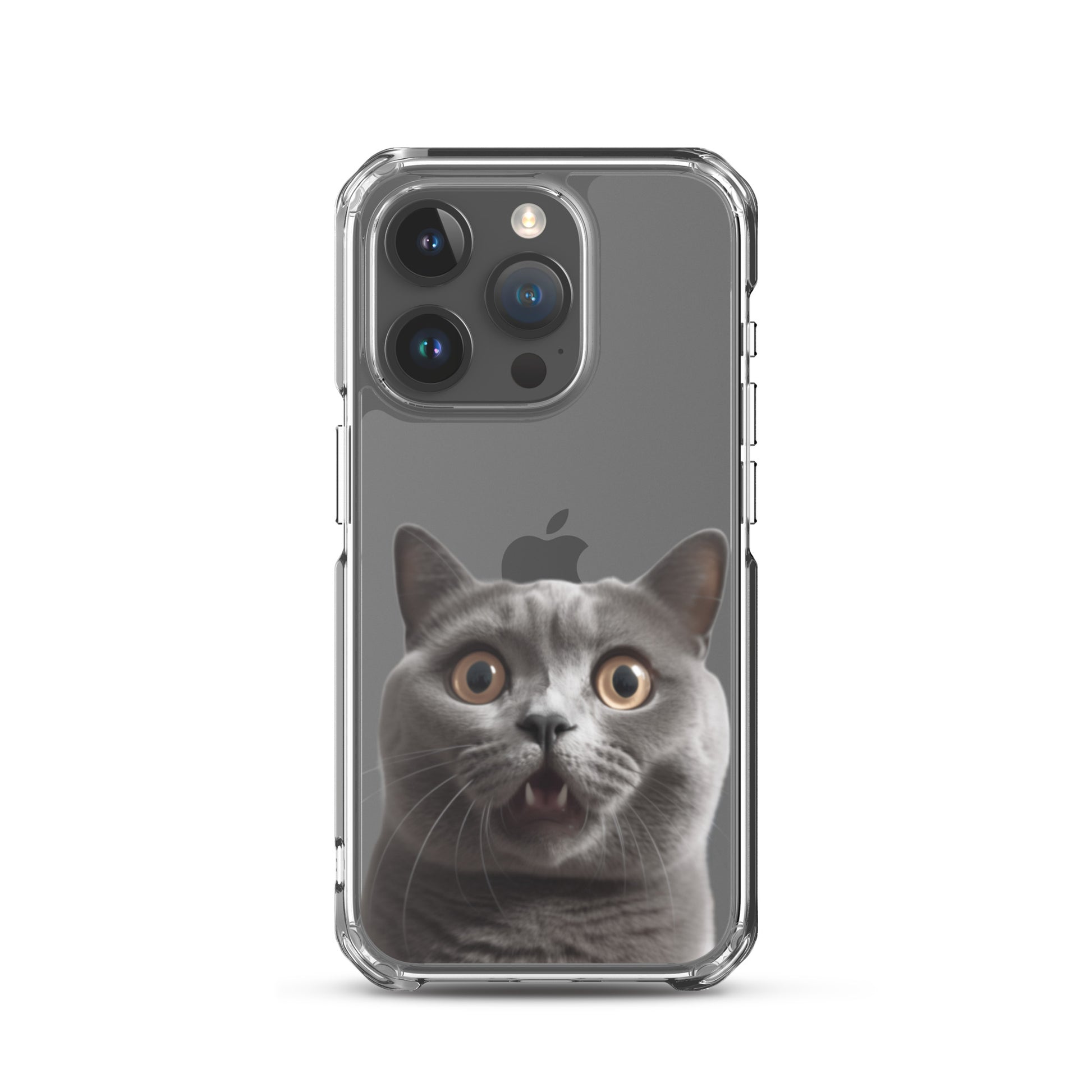 Cat B Clear Case for iPhone