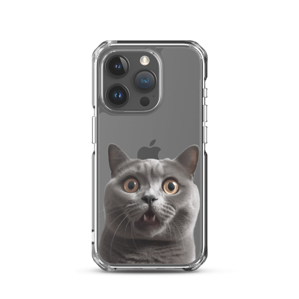 Cat B Clear Case for iPhone