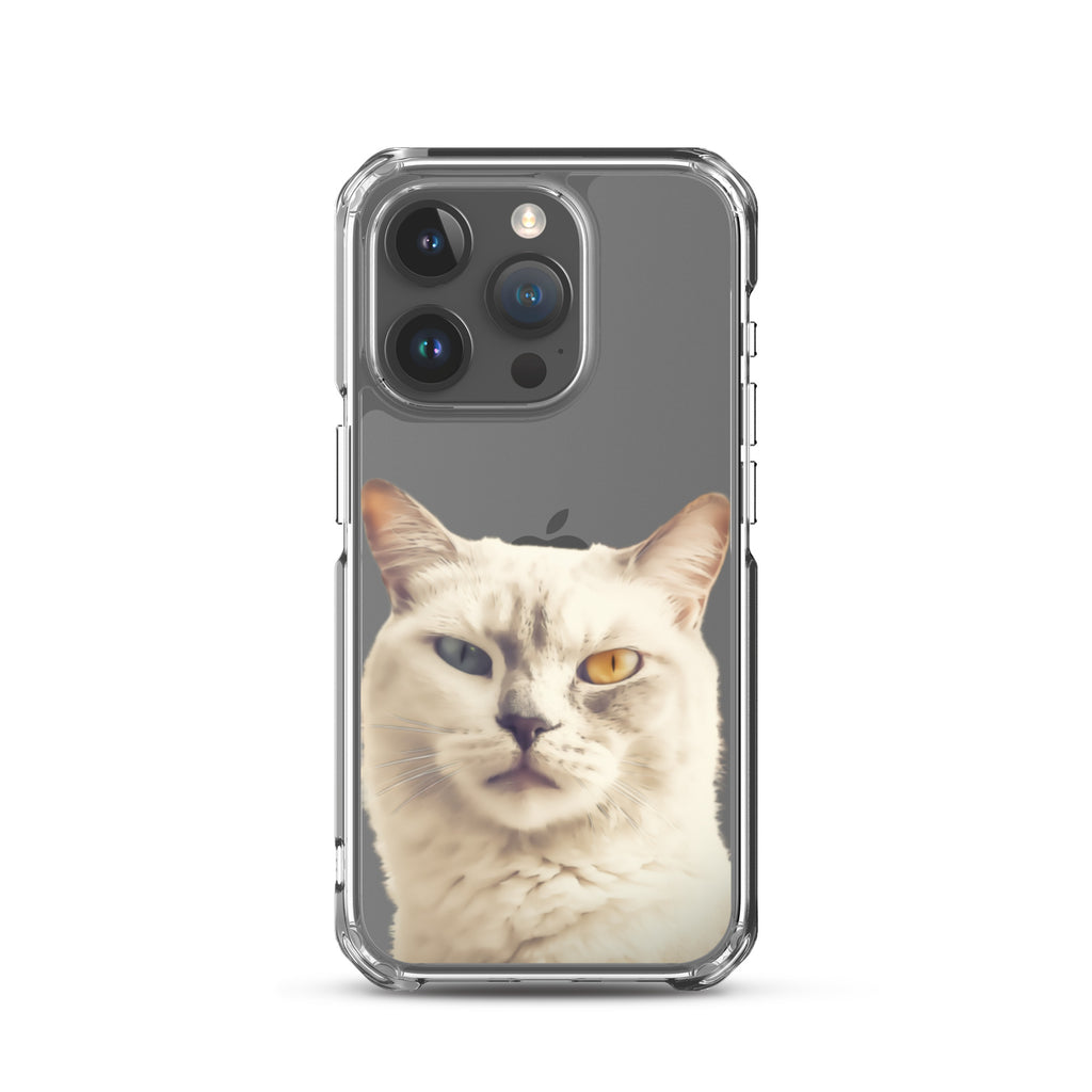 Cat C Clear Case for iPhone