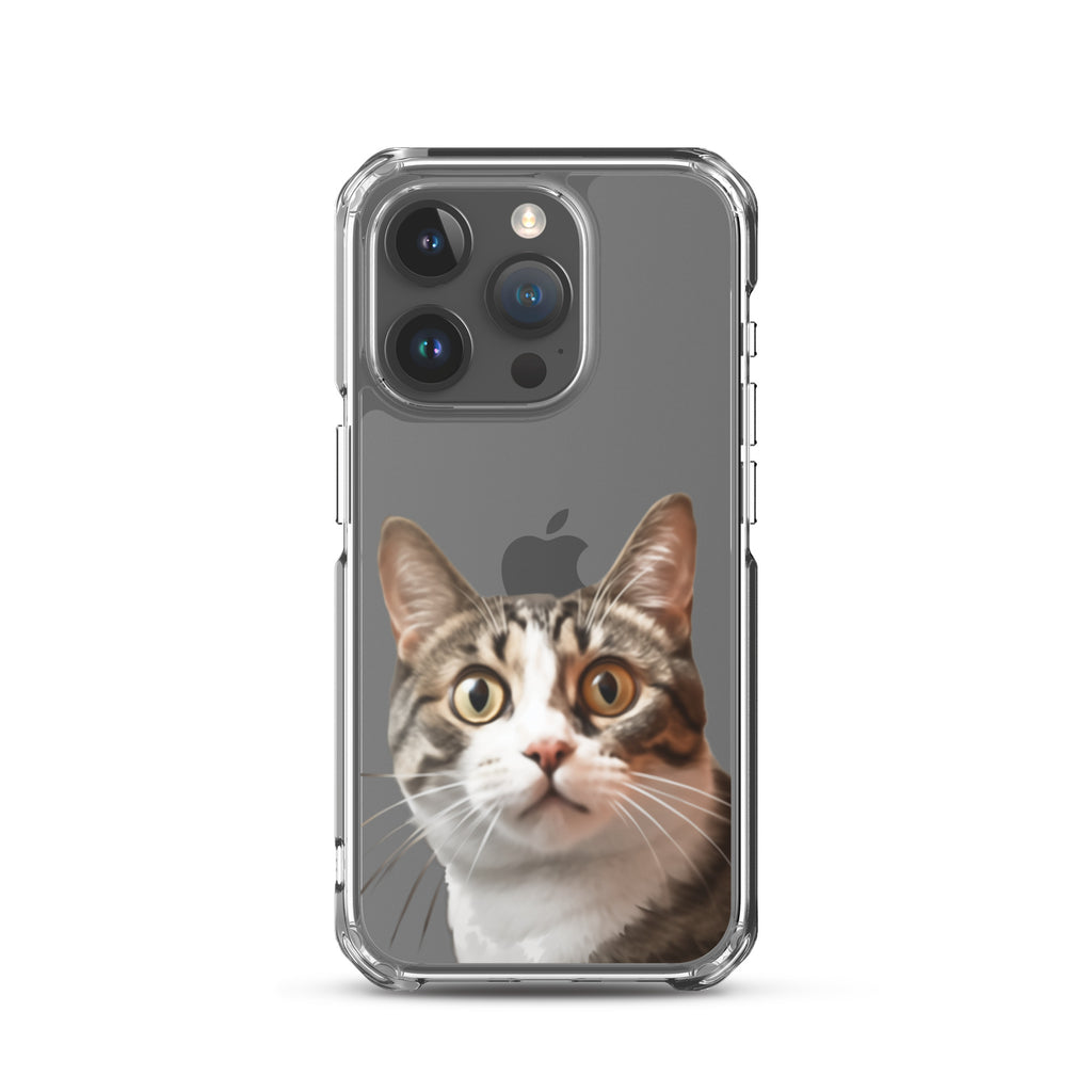 Cat D Clear Case for iPhone