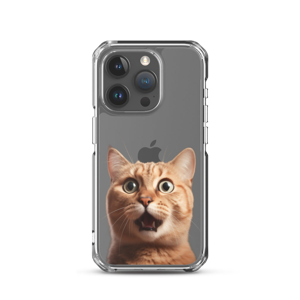 Cat J Clear Case for iPhone