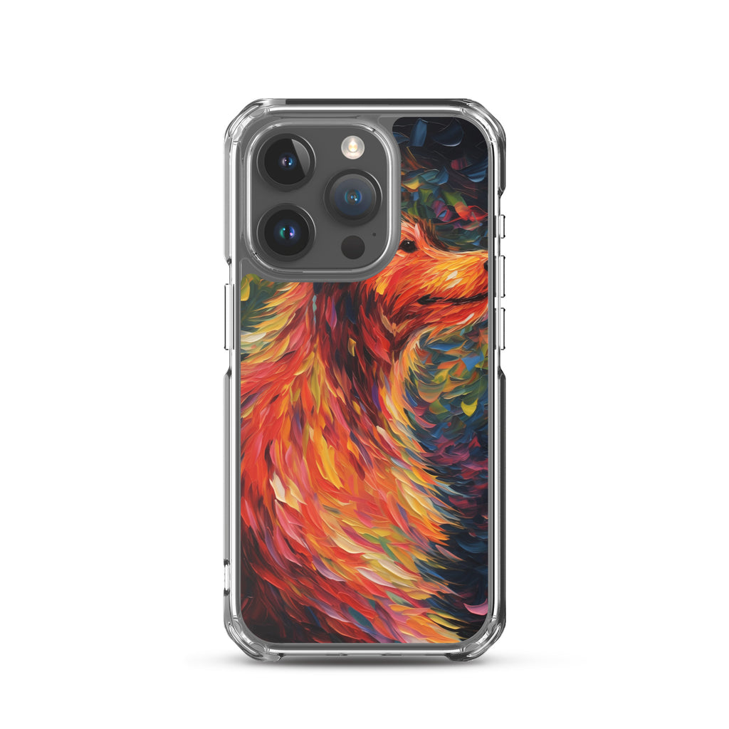 Van Gogh dog C Clear Case for iPhone