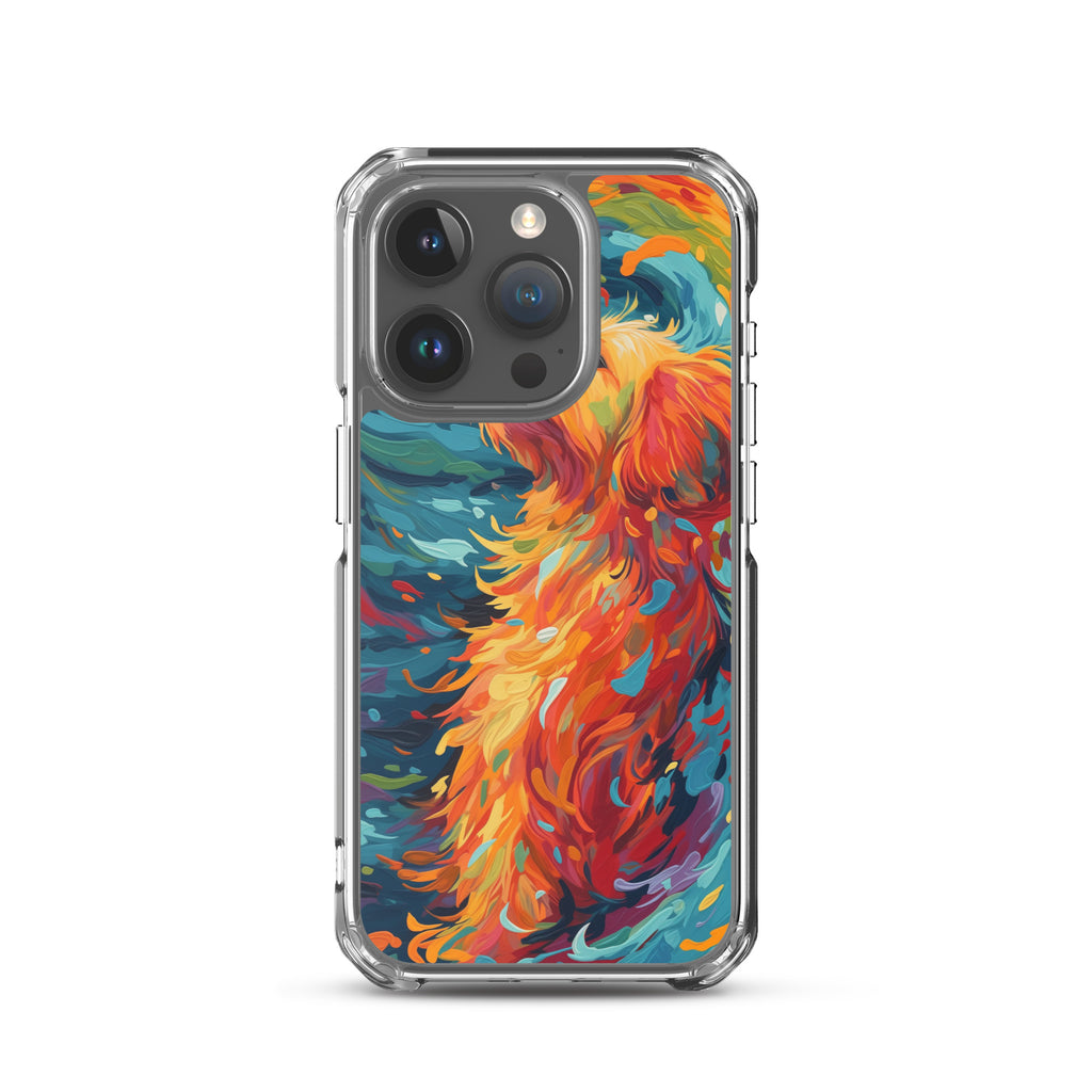 Van Gogh dog B Clear Case for iPhone