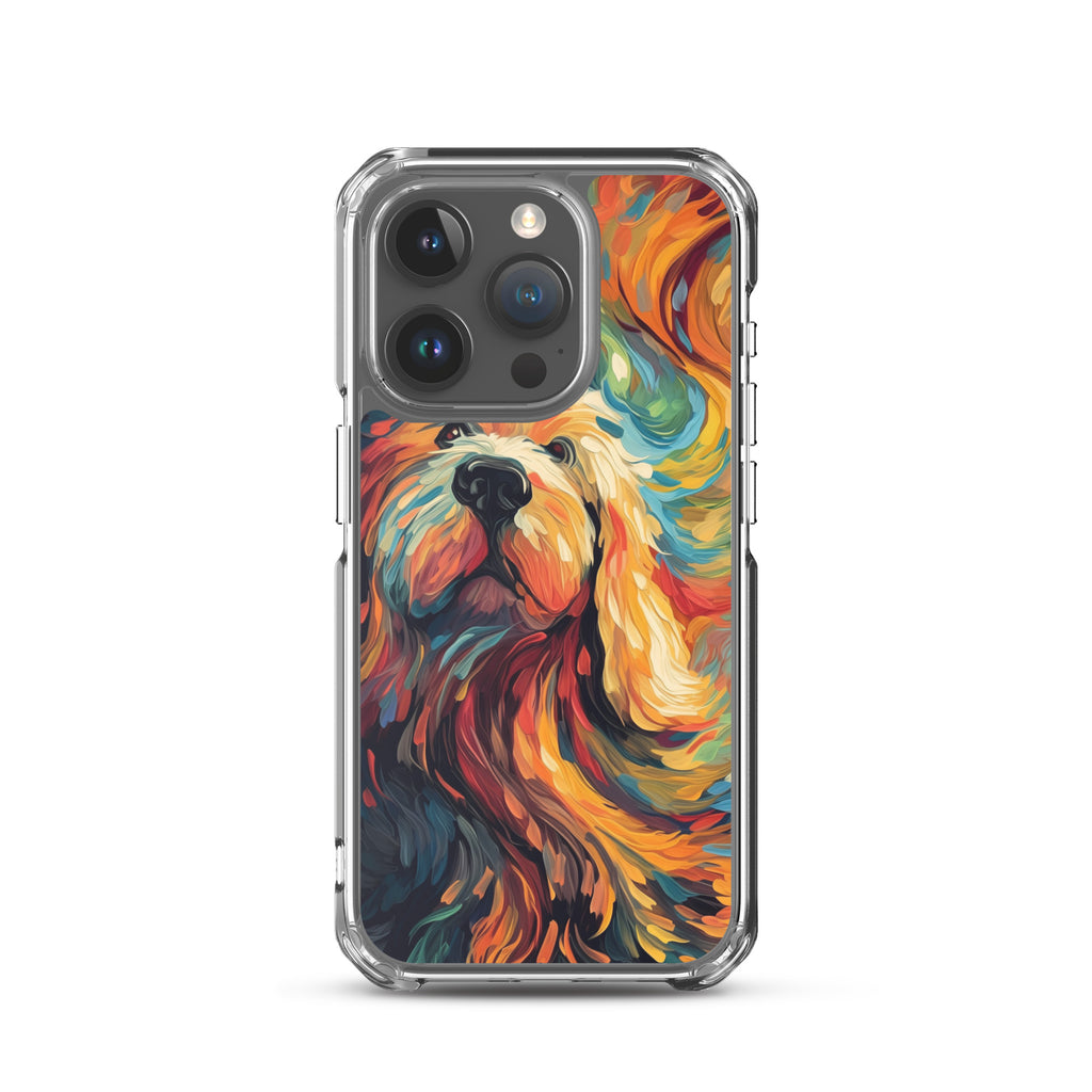 Van Gogh dog D Clear Case for iPhone