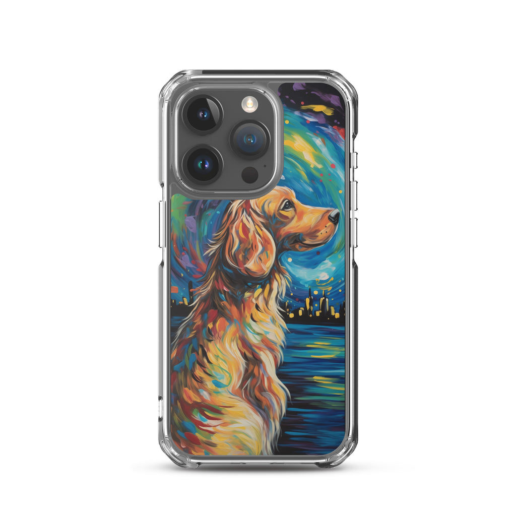 Van Gogh dog F Clear Case for iPhone