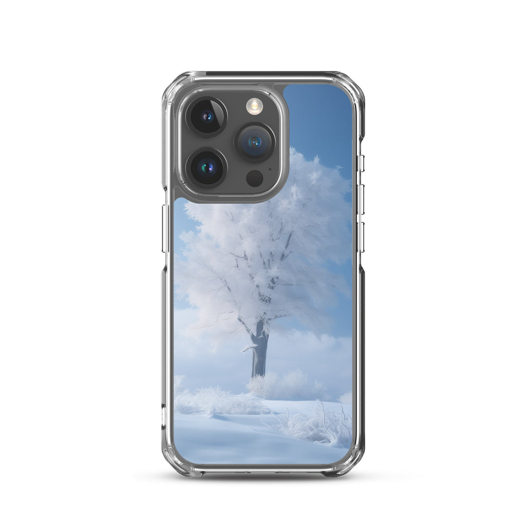 Snow Tree B Clear Case for iPhone®