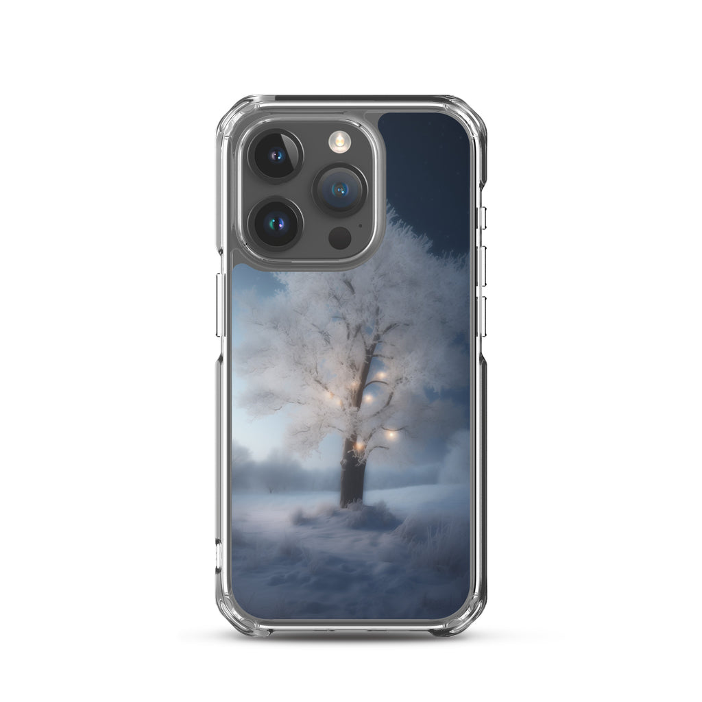 Snow Tree L Clear Case for iPhone®