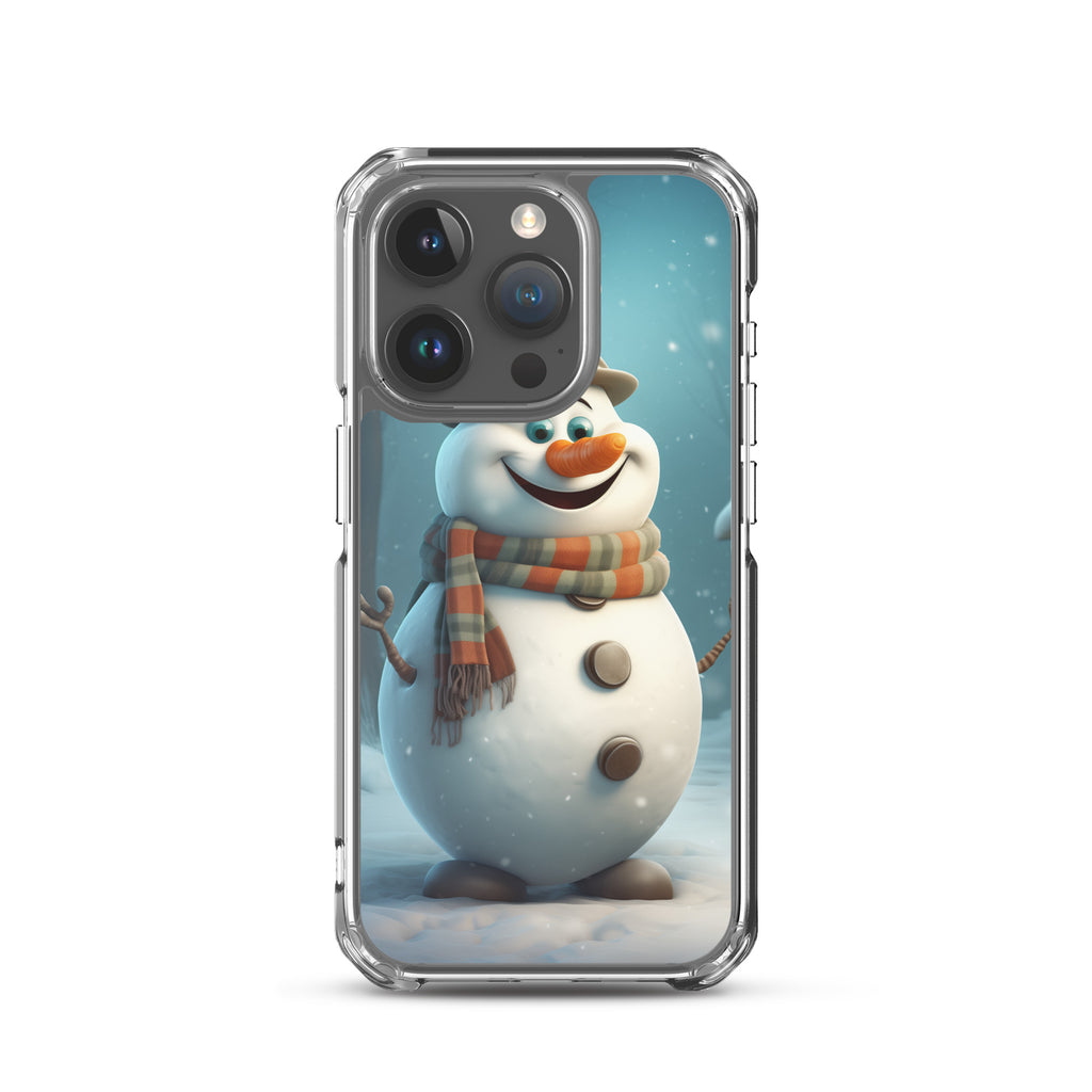 Snowman Finley Clear Case for iPhone®