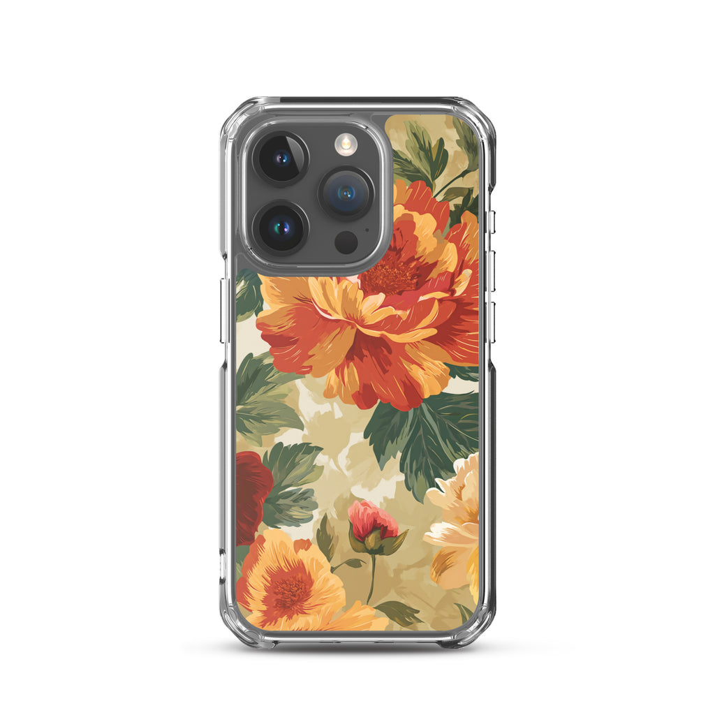 Flower Angel Clear Case for iPhone®