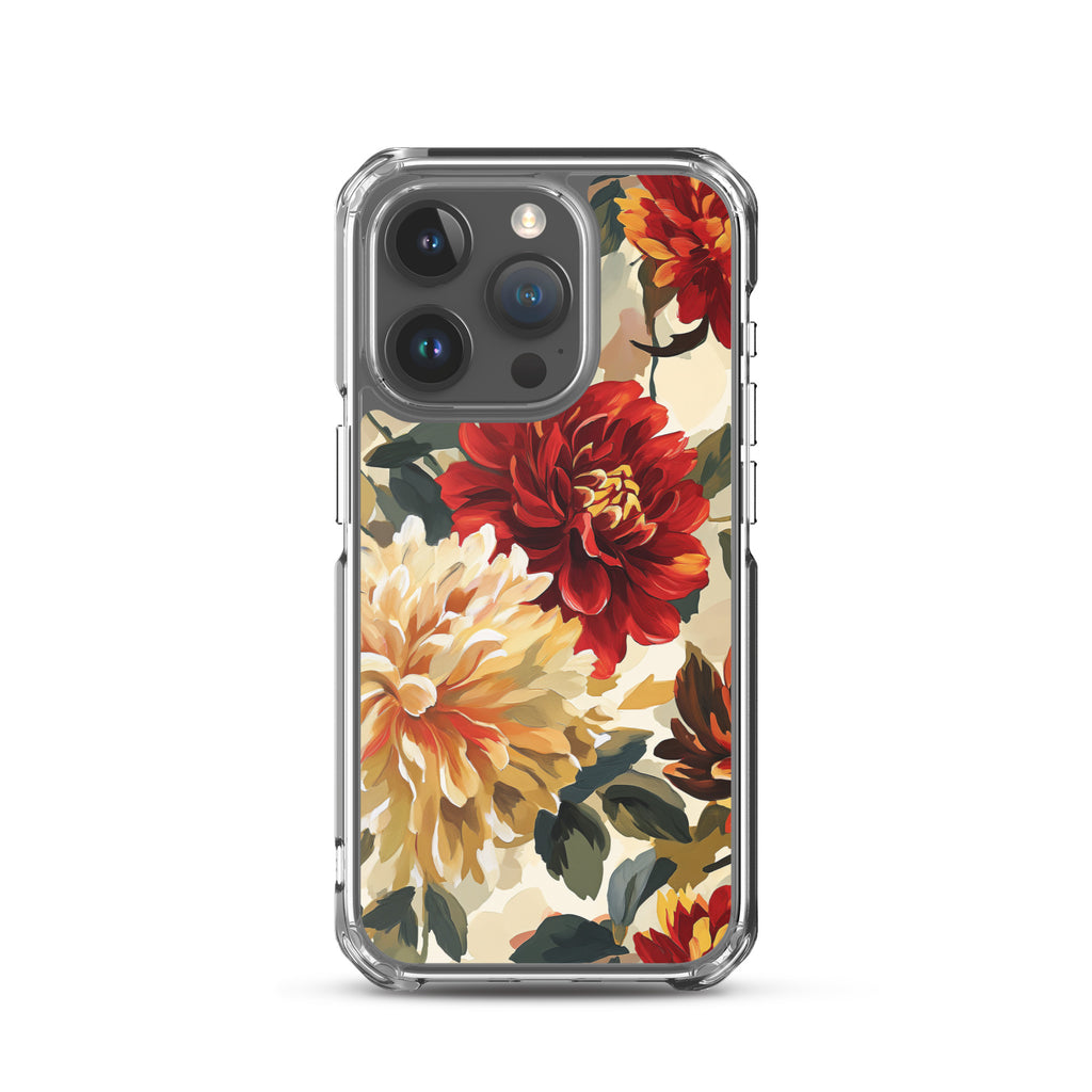 Flower Coral Clear Case for iPhone®