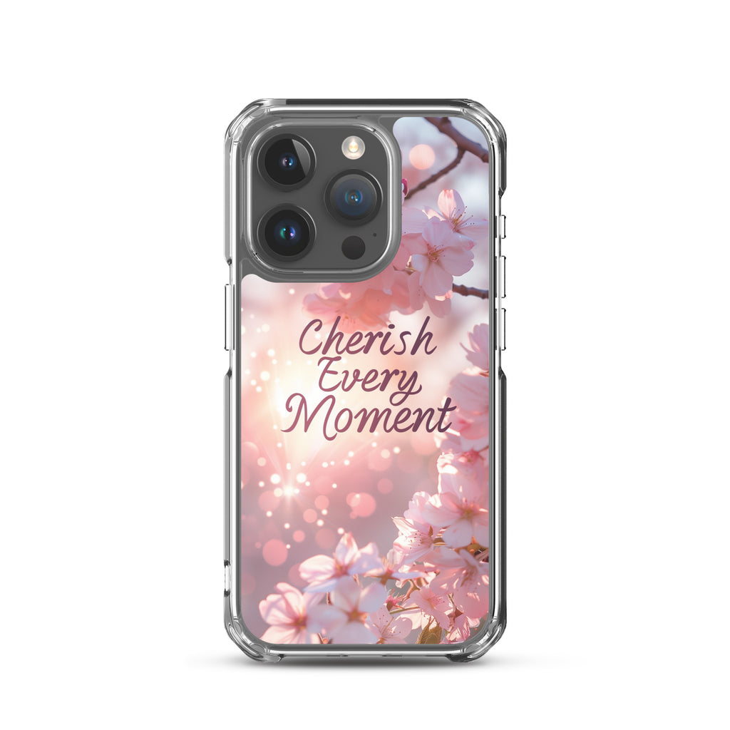 Inspirational Blossoms D Clear Case for iPhone®