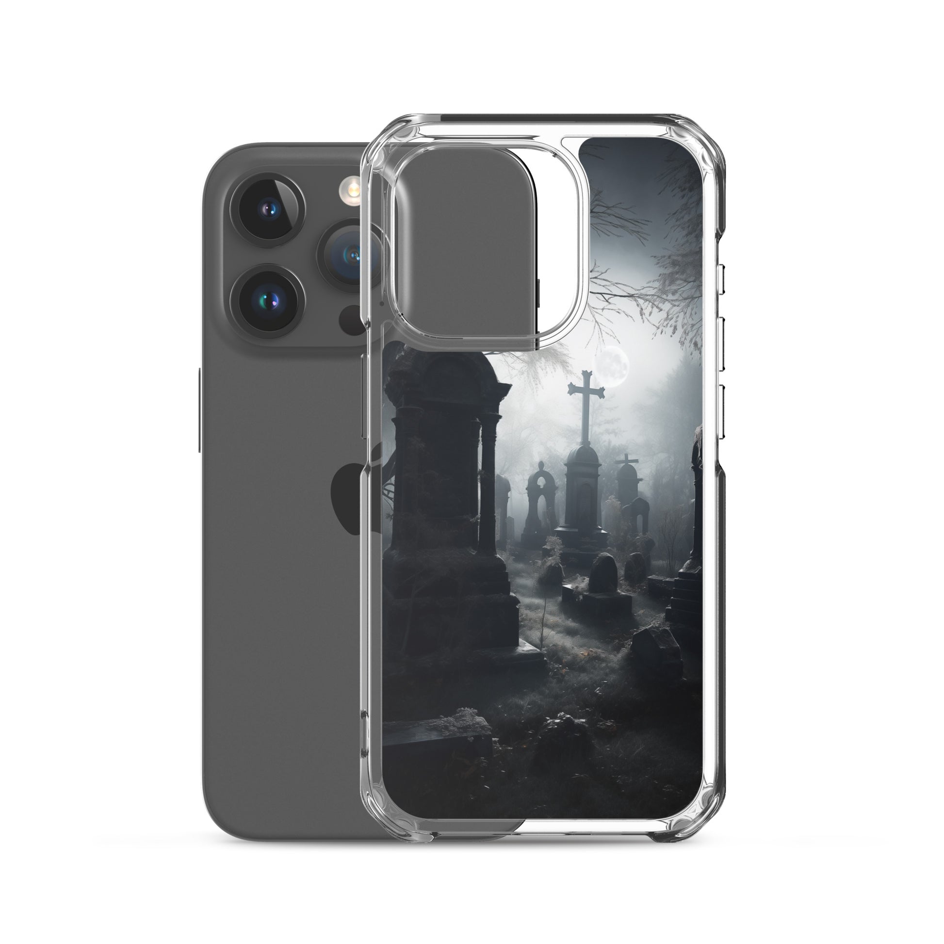 Cemetery B Clear Case for iPhone