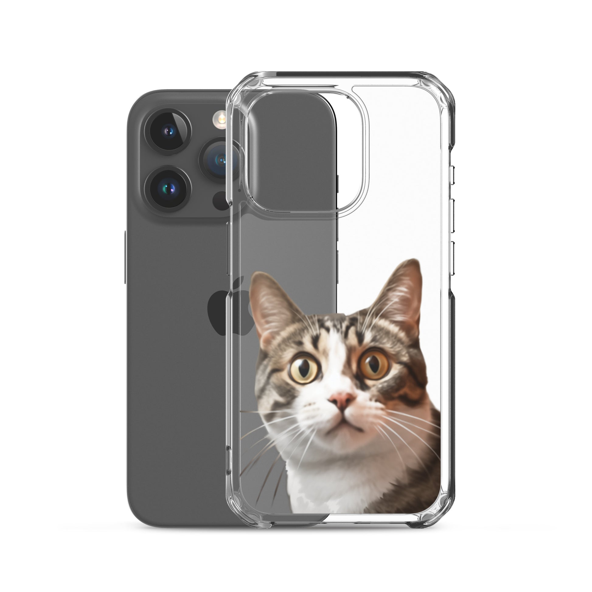 Cat D Clear Case for iPhone