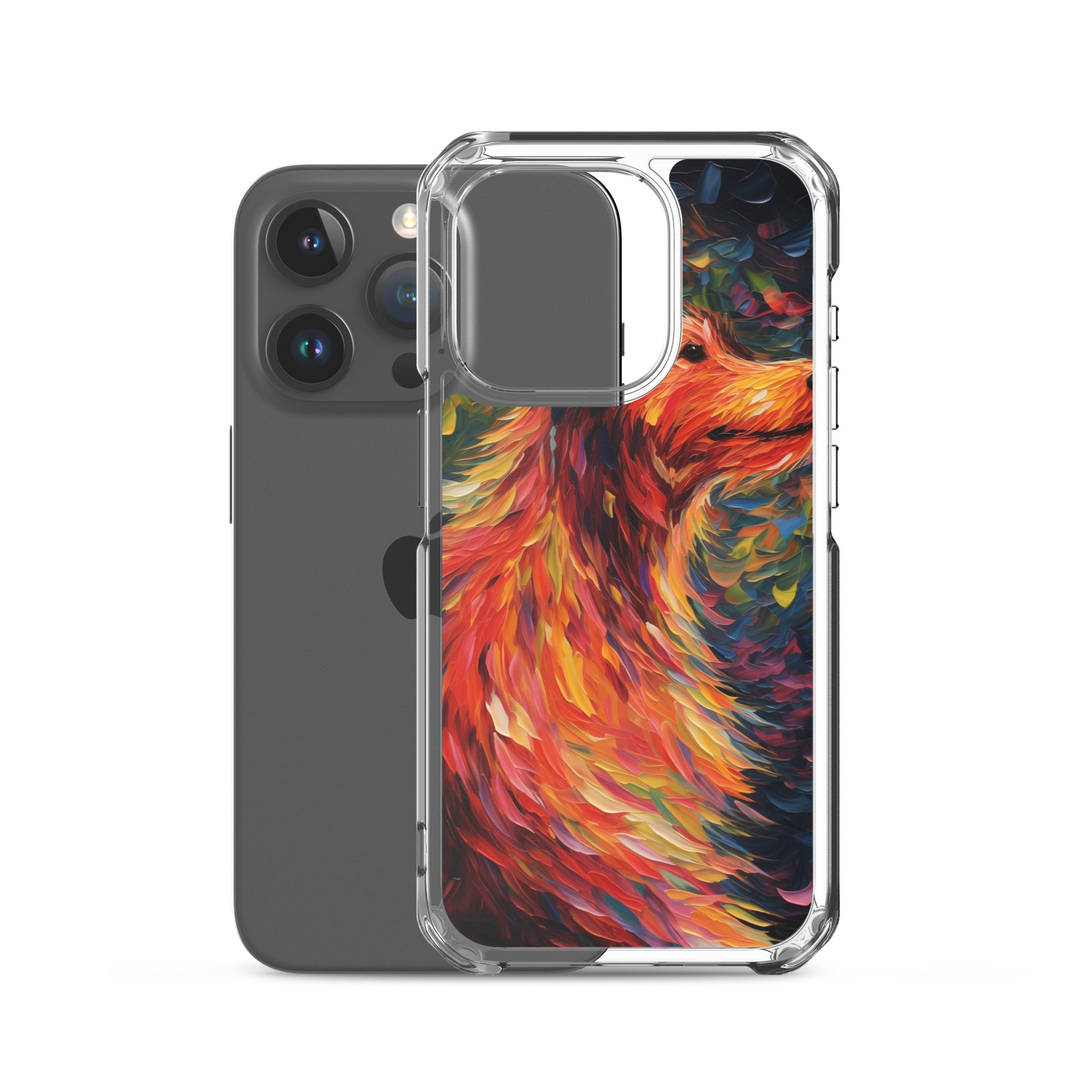 Van Gogh dog C Clear Case for iPhone