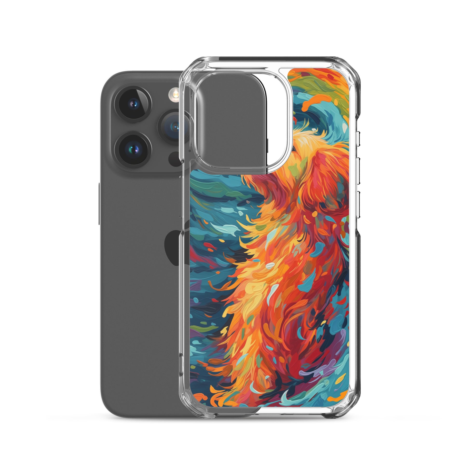 Van Gogh dog B Clear Case for iPhone