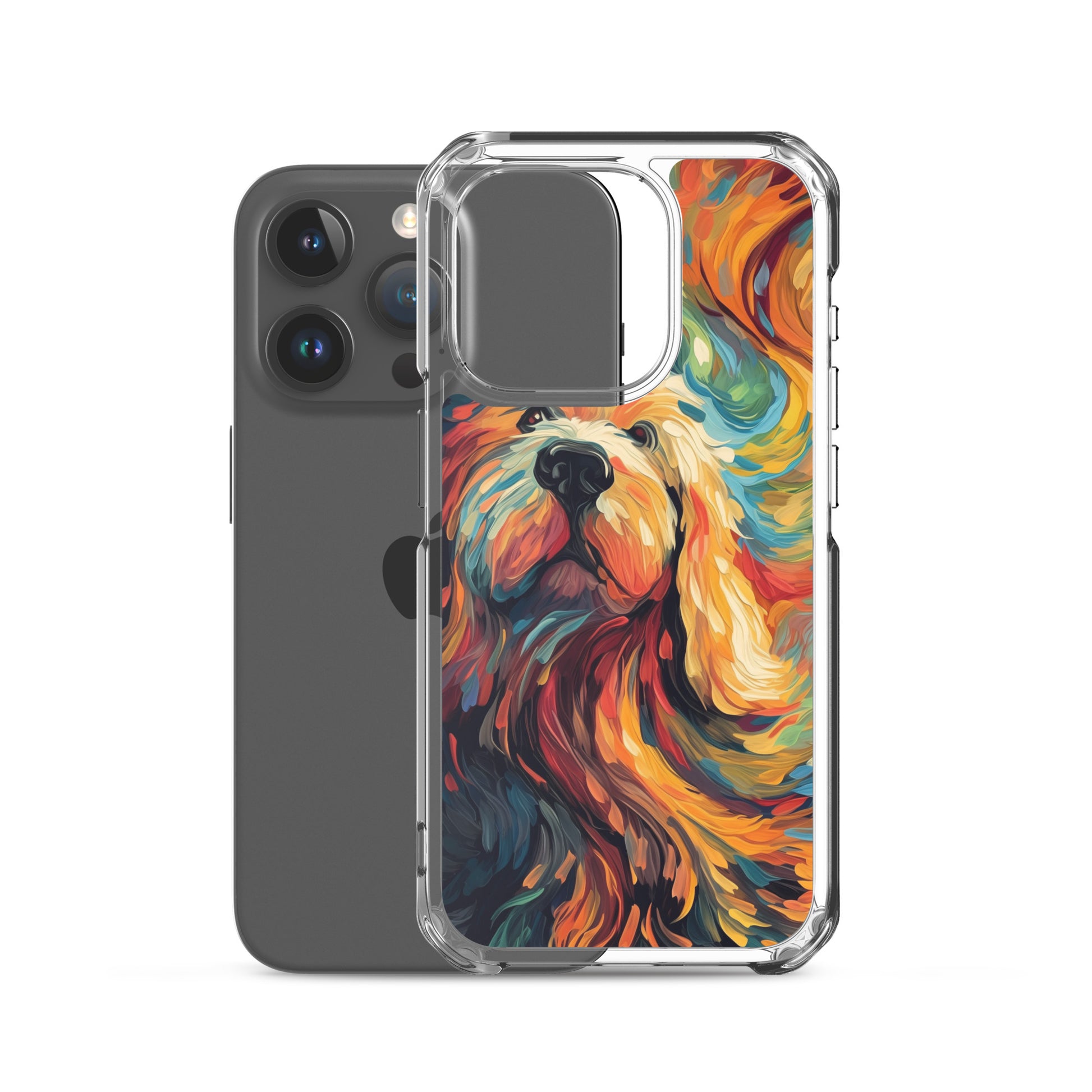 Van Gogh dog D Clear Case for iPhone