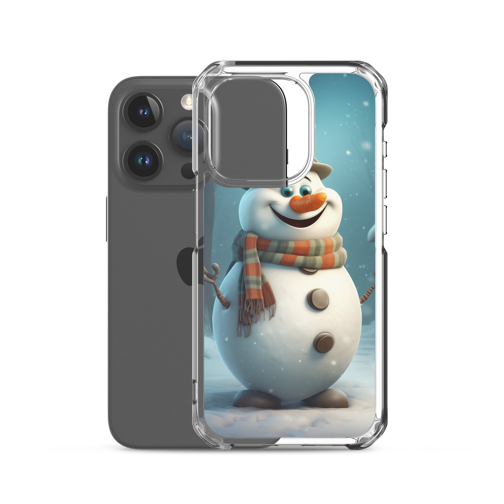 Snowman Finley Clear Case for iPhone®