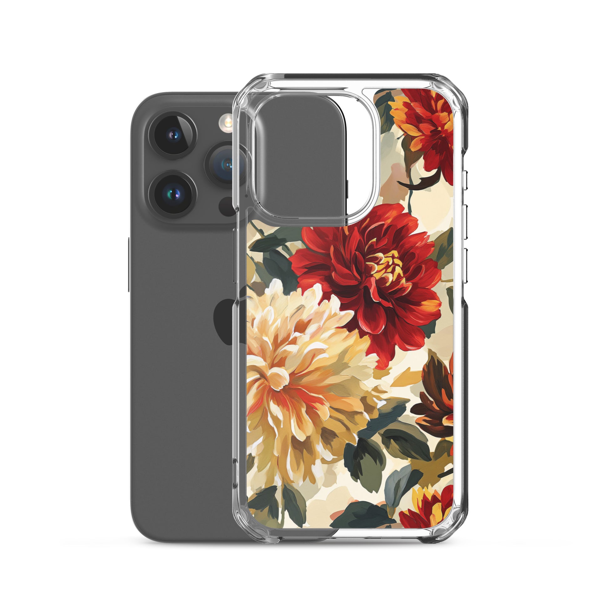 Flower Coral Clear Case for iPhone®