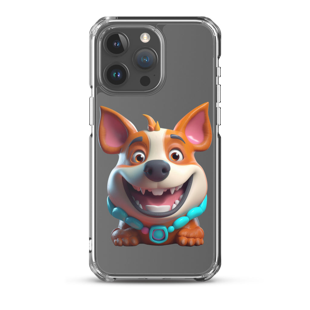 Cartoon Dog A Clear Case for iPhone®