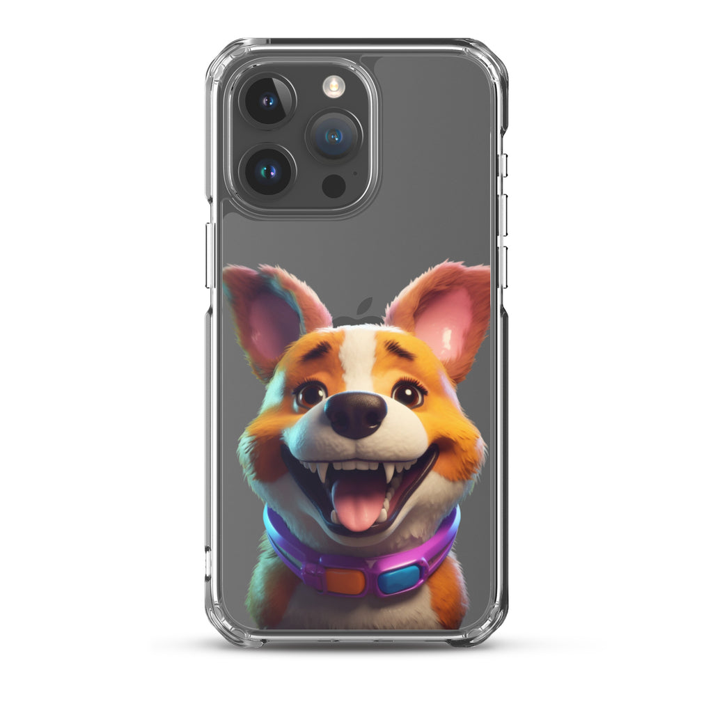 Dog E Clear Case for iPhone®