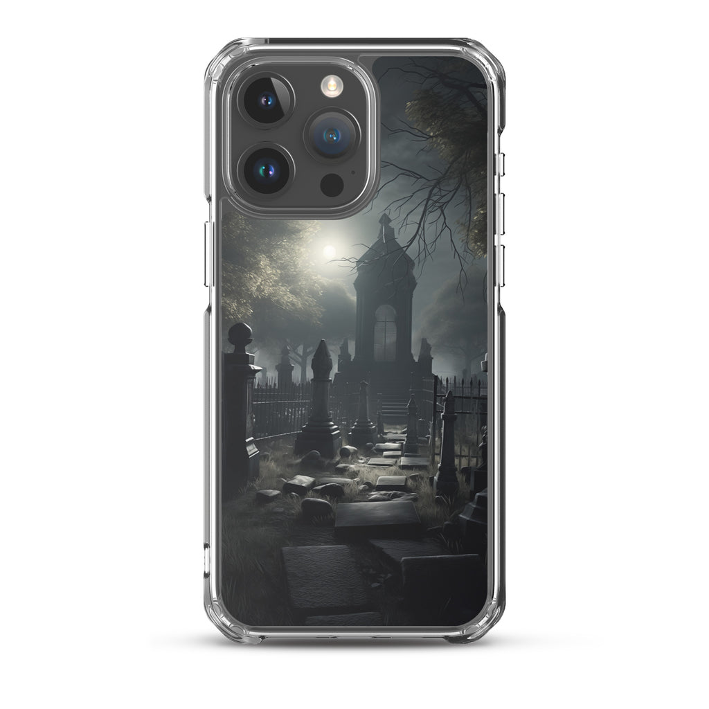 Cemetery D Clear Case for iPhone