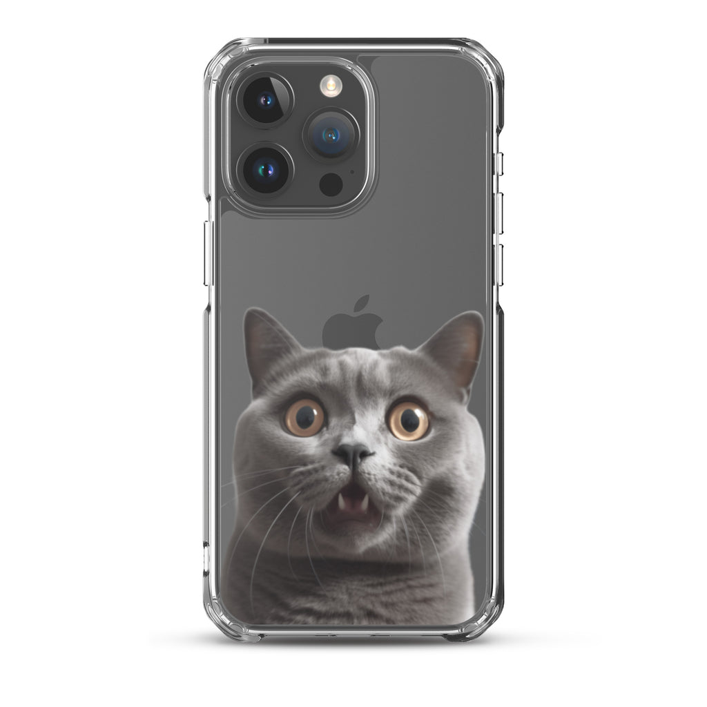 Cat B Clear Case for iPhone